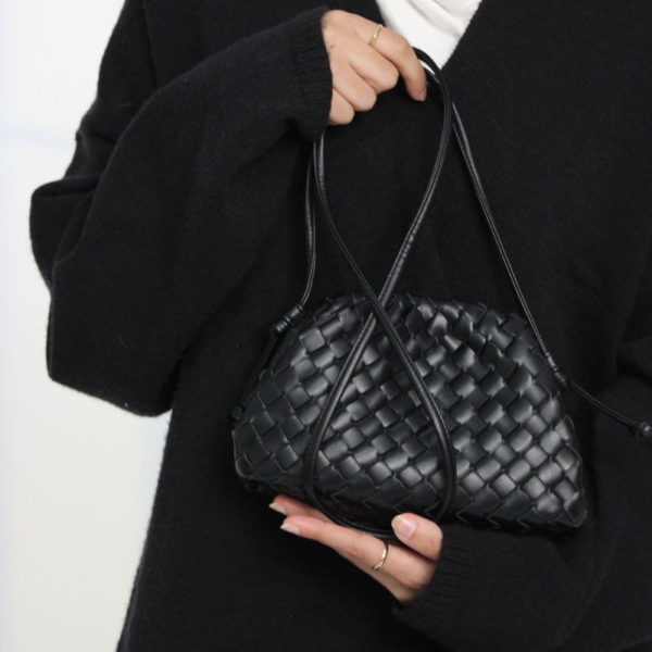 Black leather “ small”